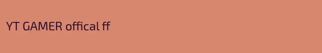 YT GAMER offical ff